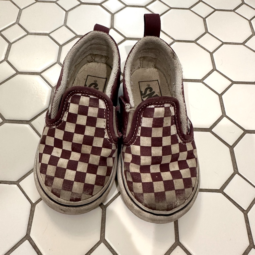 Toddler slip on vans size 6.5